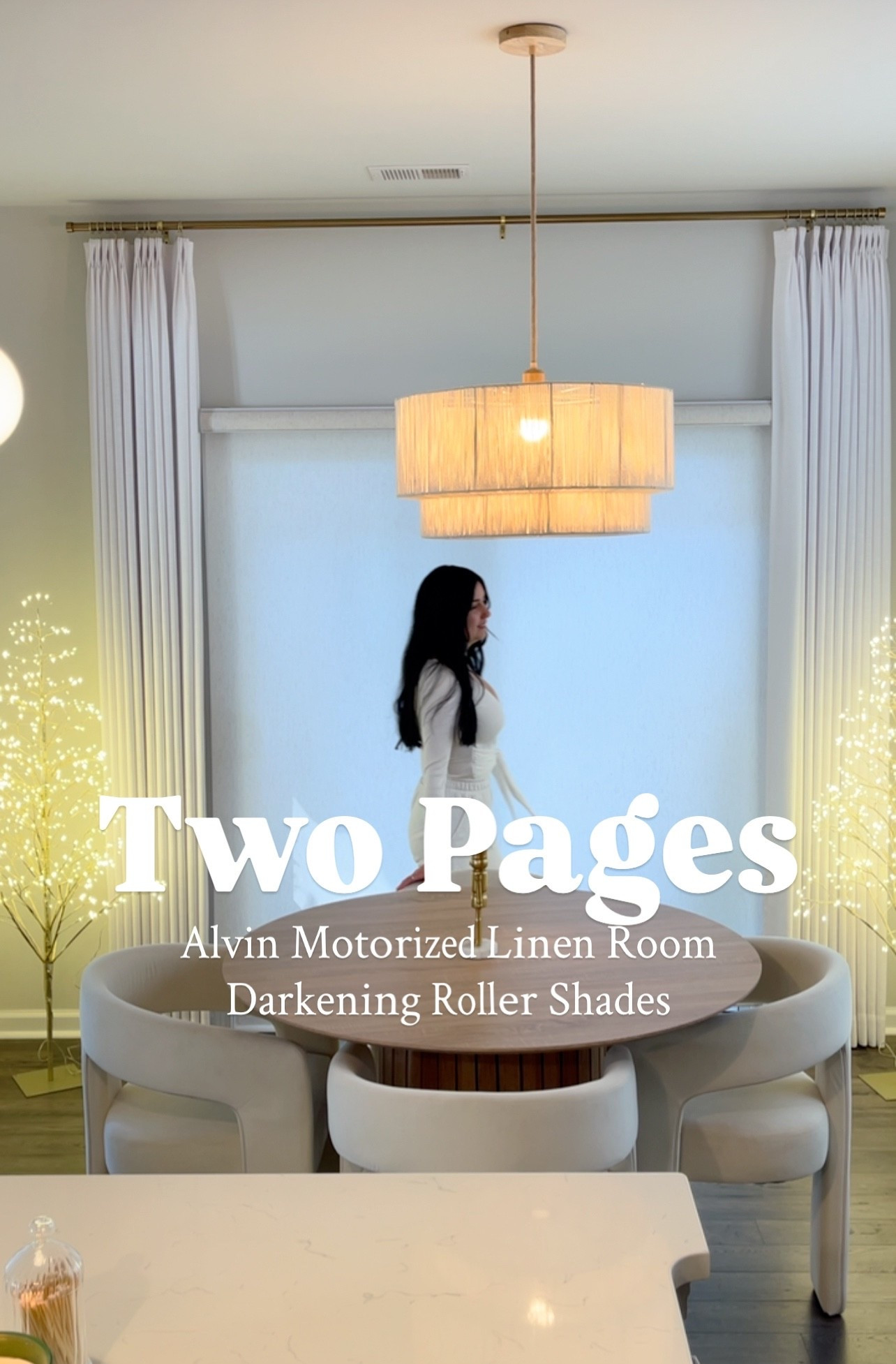 New motorized linen room darkening roller shades from @twopagescurtains ✨

I’m obsessed with how these motorized roller shades transformed the dining room. They made the space look more open, modern and incredibly elegant! Truly the perfect upgrade! 

🎁Use my discount code: JEANNY

Comment SHOP to receive the link 🔗 

Follow @jeanny.myneutralhome for Motorized roller shades inspiration ✨⭐️💫

SHARE, SAVE, REPOST for roller shades inspiration 🫶🏻🎄

#motorizedshades #motorizedblinds #rollershades #rollershade #curtains #curtainslover #romanshades #motorizedcurtains #diningroom #moderndiningroom #twopagescurtains #twopageshome #nordicinspo #modernhomedecor #boujeonabudget #modernhome 



#LTKSeasonal #LTKHoliday #LTKHome