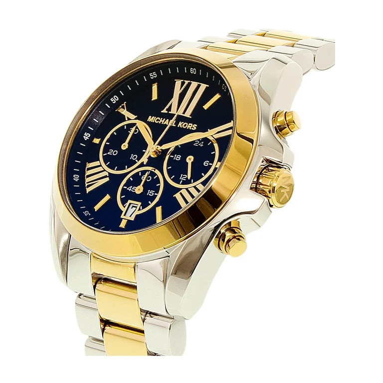 Michael Kors Men's Bradshaw Two-Tone Chronograph Metal Watch MK5976 | Walmart (US)