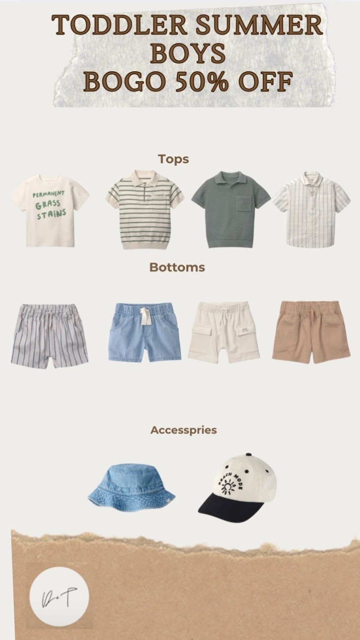 Toddler summer boys outfits Bogo, 50% off at  Carter’s ￼

#LTKSpringSale #LTKSwim #LTKKids
