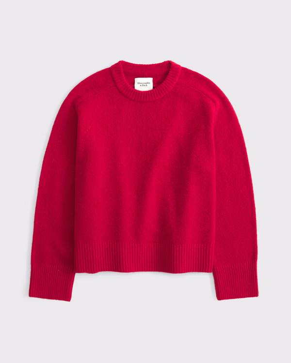 The A&F Madeline Crew Sweater | Abercrombie & Fitch (US)