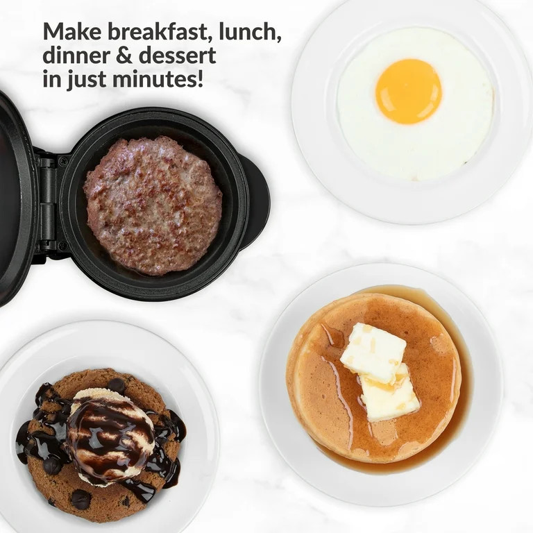 MyMini Pancake Griddle, Red | Walmart (US)