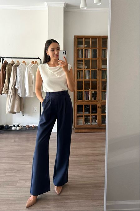 Spring/Summer workwear 

• Last day to take 15% off these Abercrombie pants - Runs tts, wearing size 25 in the regular length [if you’re under 5’4” or have shorter legs, I recommend getting the extra petite or petite length] 
• heels - linked to similar style 


- linked to similar styles + a maternity style! 

Business professional/ business casual 

#LTKfindsunder100 #LTKworkwear #LTKsalealert
