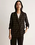 Caldwell Double-Breasted Blazer in Seaton Plaid | Madewell