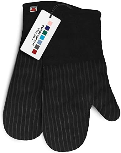 Big Red House - Silicone Oven Mitts - Black Set of 2-12.5" - Heat Resistant to 536 F / 280 C Kitc... | Amazon (US)
