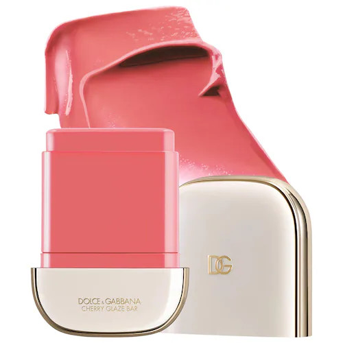 Cherry Glaze Bar 24H Lasting Glow & Waterproof Cream Blush Stick with Vegan Collagen - Dolce&Gabb... | Sephora (US)
