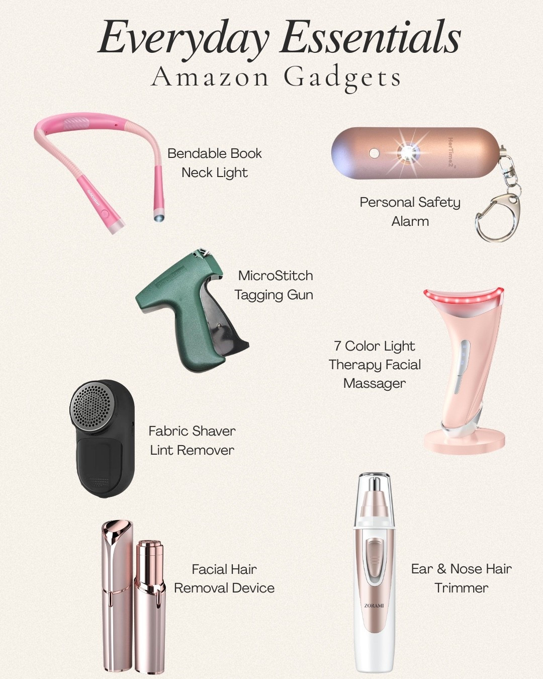 Elevated everyday @amazon essentials ✨
These are the under-$50 gadgets that keep my life organized, polished, and running smoothly.

#amazon #amazongadgets #gadgets

#LTKselfcare #LTKHome #LTKmomlife
