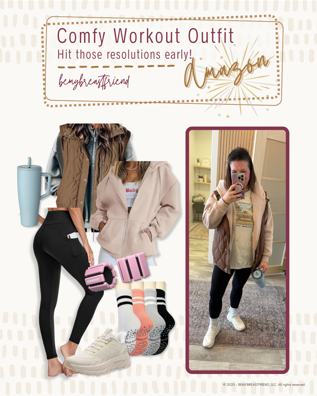 Amazon | Comfy Workout Outfit 

 #LTKfitnessgoals #LTKselfcare #LTKActive