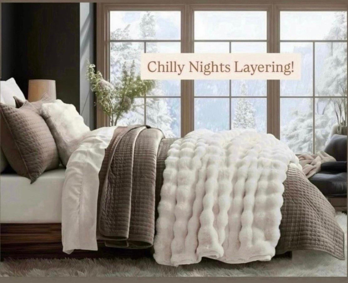 Amazon Cozy bedding layers for chilly fall nights! Shop velvet bedding in a variety of colors, faux throw blankets, throw pillows and more bedding essentials. Free shipping

#LTKHome #LTKSaleAlert