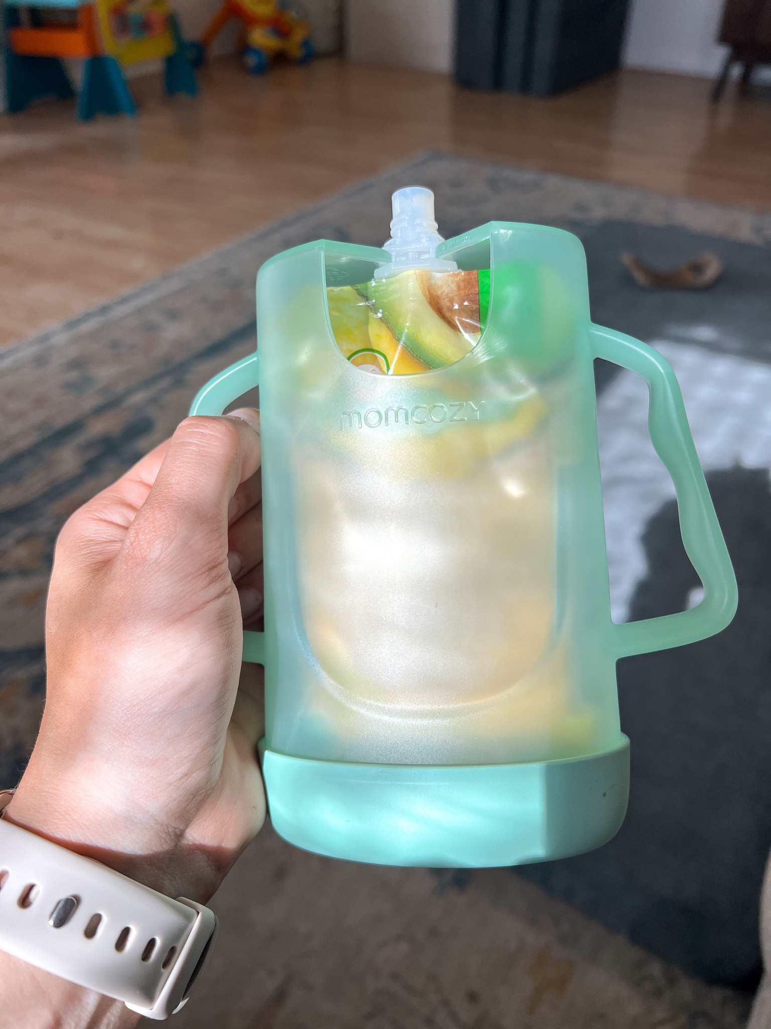 Perfect for babies who love squeezing pouches 🙌🏻😅

Kids baby food family pouch holder

#LTKfamily #LTKkids