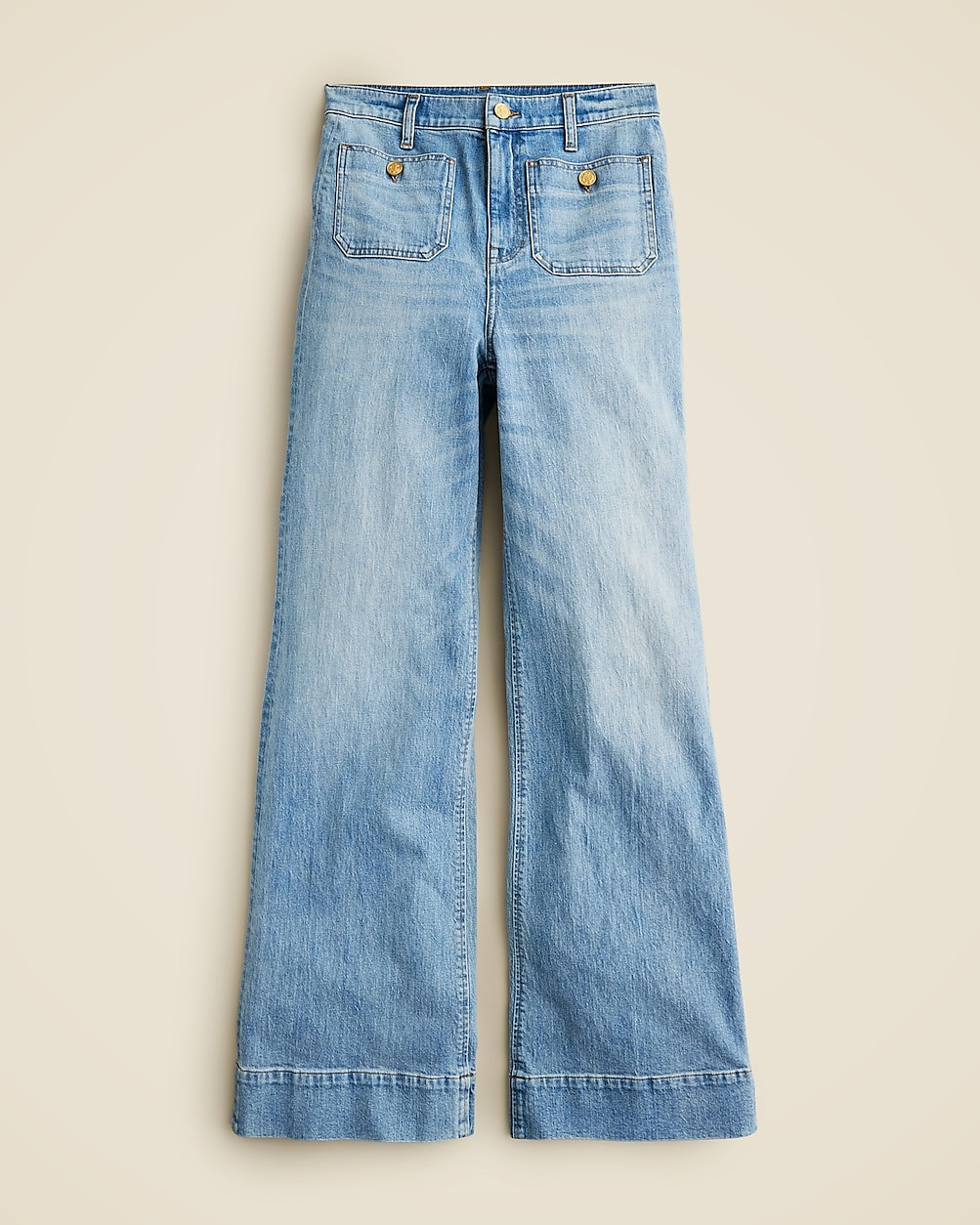 Sailor denim trouser in Blue River wash | J. Crew US