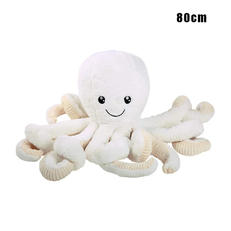 Journey Cute Smiling Octopus Plush Toy Soft Stuffed Cotton Animals Pillow Great Birthday Xmas Gif... | Walmart (US)