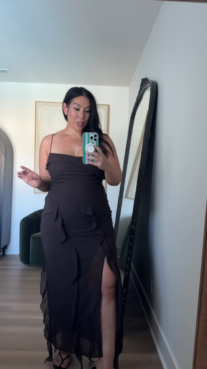 Love the ruffles on this dress! Perfect summer/fall weddings. Size: 14 in the halter dress, mini dress, and strapless draped dress Size: 12 corset top, corset dress, square neck dress, red midi dress

showpo, showpo wedding guest dress, summer dresses, summer style, fall dresses, midi dress, strapless dress, off the shoulder dress 

 #LTKSeasonal #LTKMidsize