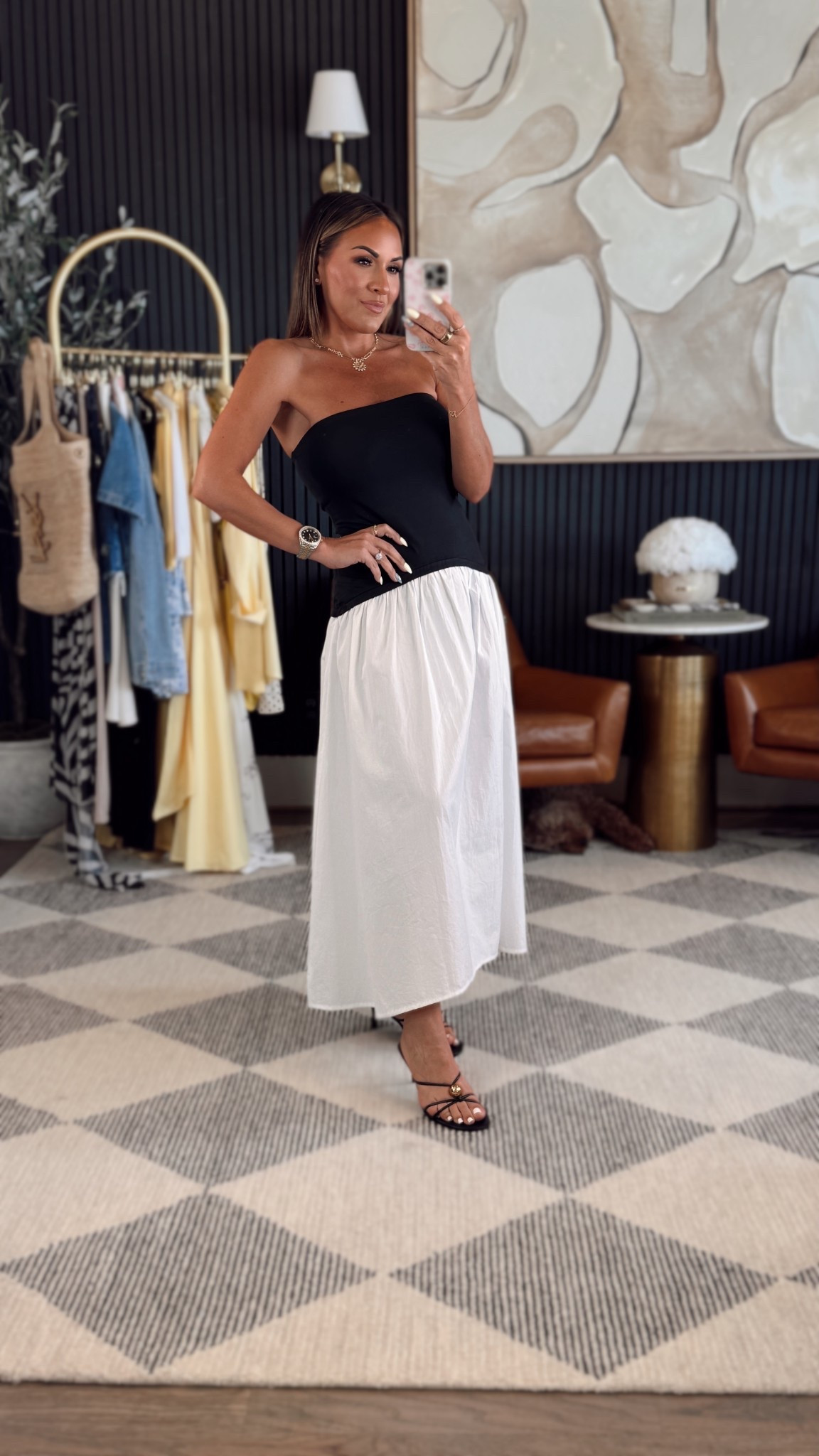 Simple, chic, and so versatile 🖤🤍

This Cupshe set looks and feels designer—love how the structured top pairs with the breezy skirt. Dress it up with heels or throw on sandals for vacay dinner vibes.

Code: TUCKER
15% off $65+ | 20% off $109+

Wearing a size small
5’2” • 130 lbs • 34DD • 25” waist

Everything’s linked on LTK!

#cupshe #elevatedstyle #minimalistlook #petitefriendly #vacaystyle #over40style #ltkfinds #ltkpetite #ltkunder100 #chicoutfit #grwm #summerfashion

#LTKPetite #LTKOver40 #LTKStyleTip