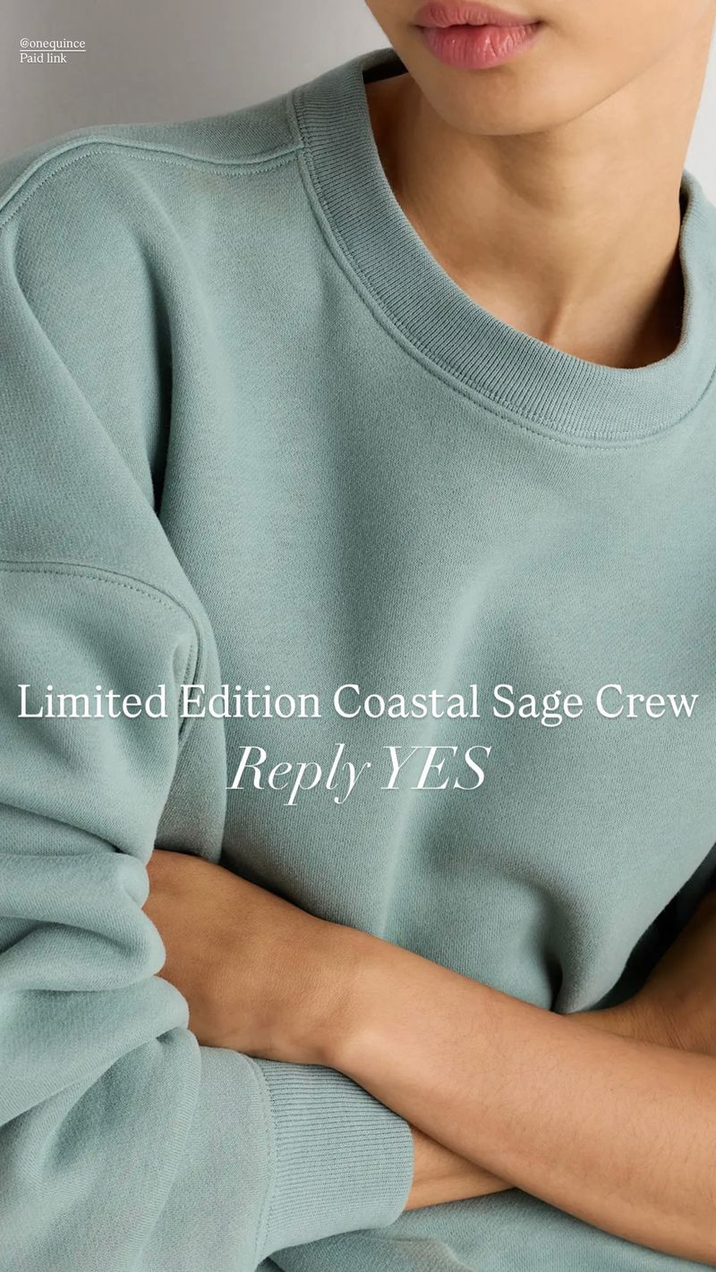 I love a cozy sweatshirt and this Quince crewneck is now available in this gorgeous coastal sage crew! 

fall style, fall sweatshirt, women's style, crewneck sweatshirt, Quince 

 #LTKootd #LTKSeasonal #LTKActive