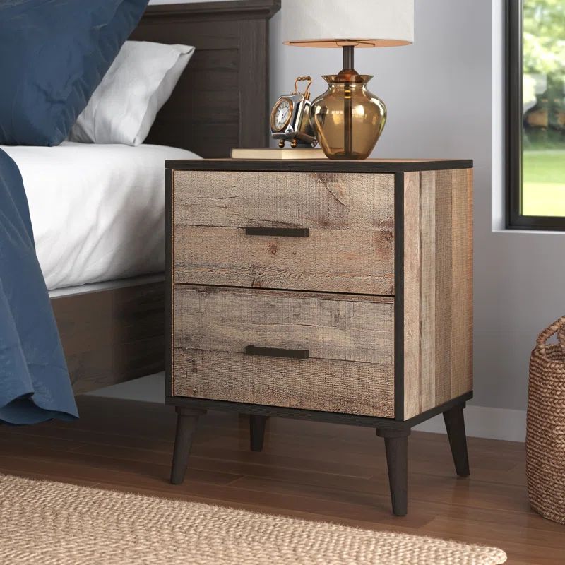 Achouhada Solid + Manufactured Wood Nightstand | Wayfair North America