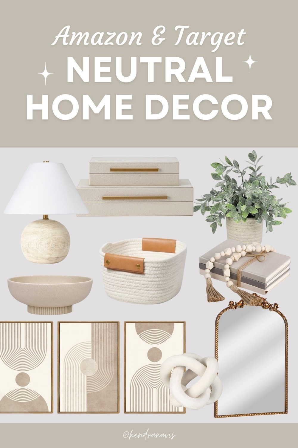 Amazon & Target Finds: Neutral Home Decor

Amazon home finds, Target home decor, beige aesthetic decor, modern neutral decor, minimalist home style, living room decor ideas, neutral room accents, home styling essentials, aesthetic home finds, neutral wall art, decorative books, faux greenery, neutral baskets, modern mirror, budget-friendly home decor, trendy home finds, rattan furniture, antique gold mirror, home office decor, dining room decor, master bedroom decor, entryway decor, trending home decor

#LTKHome
