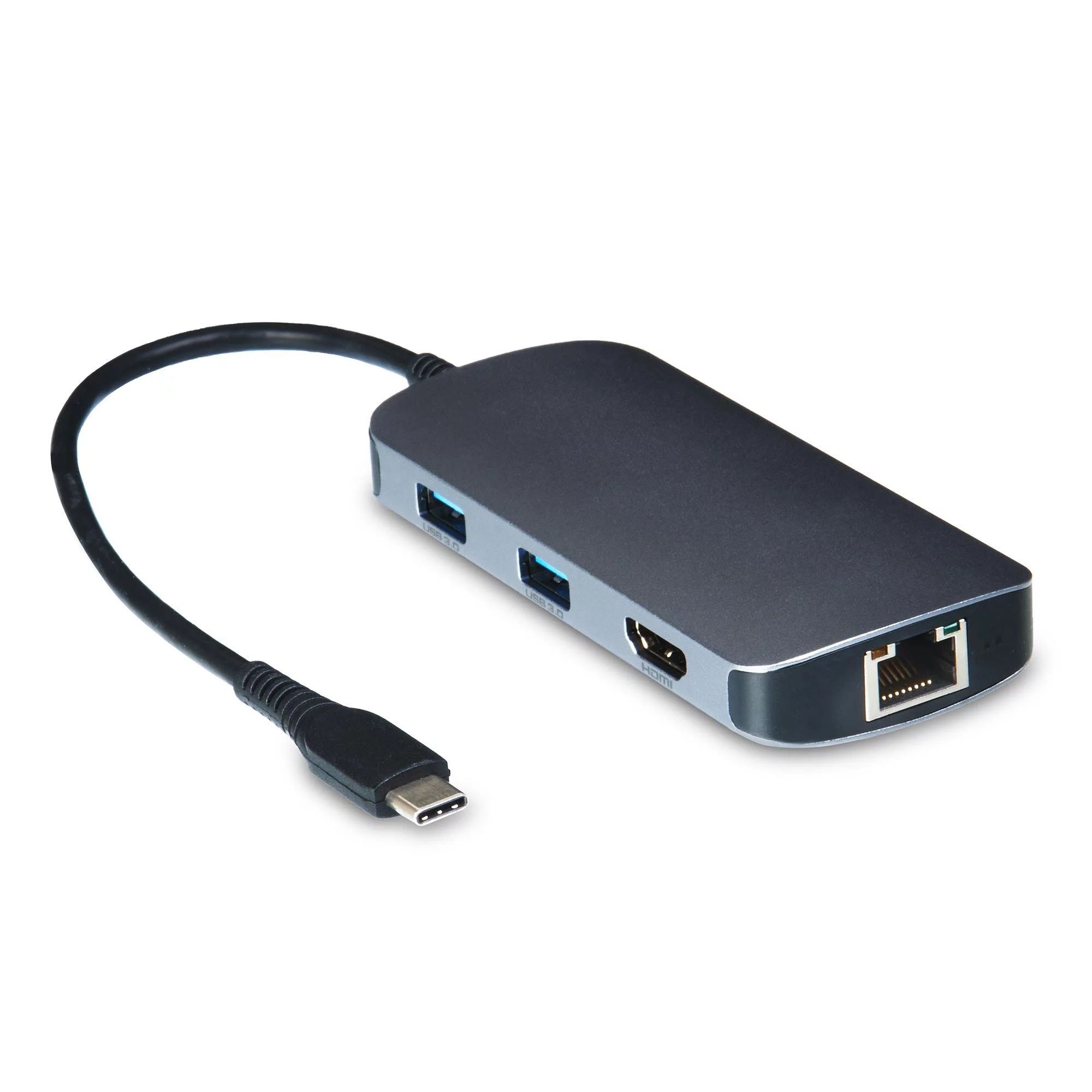 onn. 8-in-1 USB-C Adapter, USB 3.0 and 4K HDMI Compatible - Walmart.com | Walmart (US)