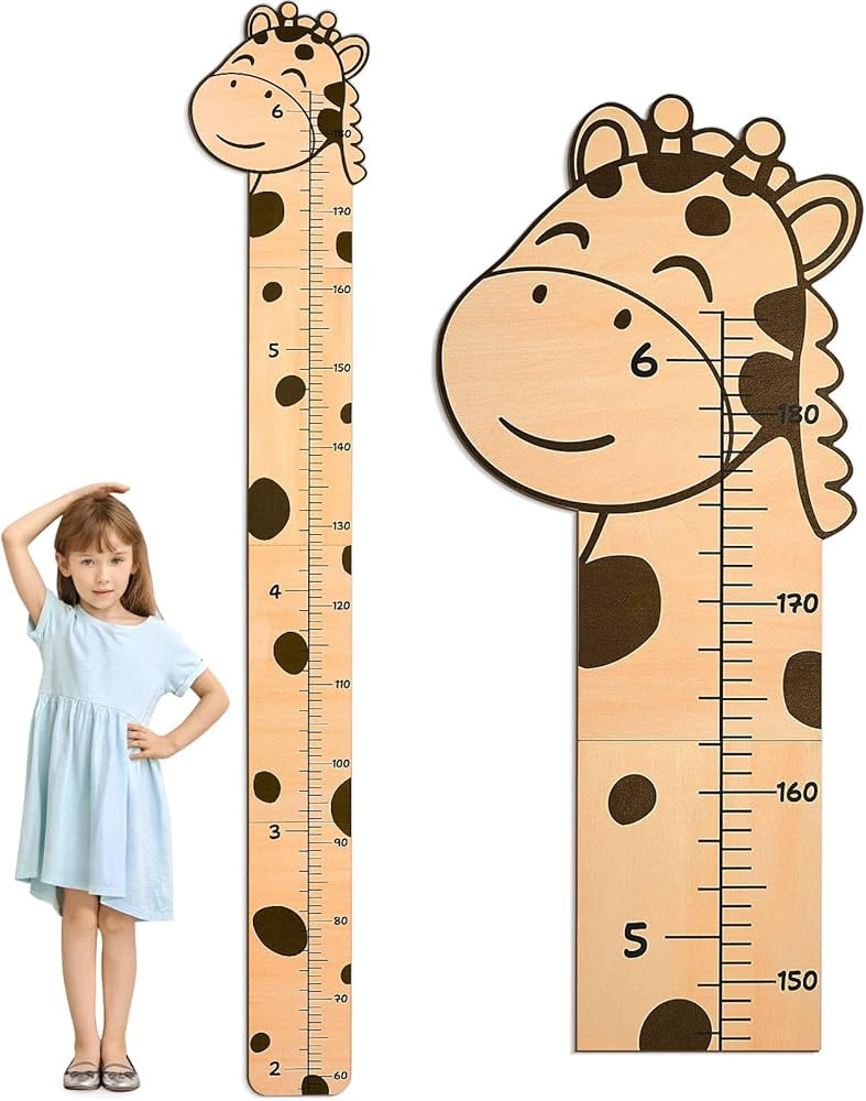 Beinou Growth Chart for Wall Wood Height Chart for Kids Height Measurement for Wall Boy Girls Hei... | Amazon (US)