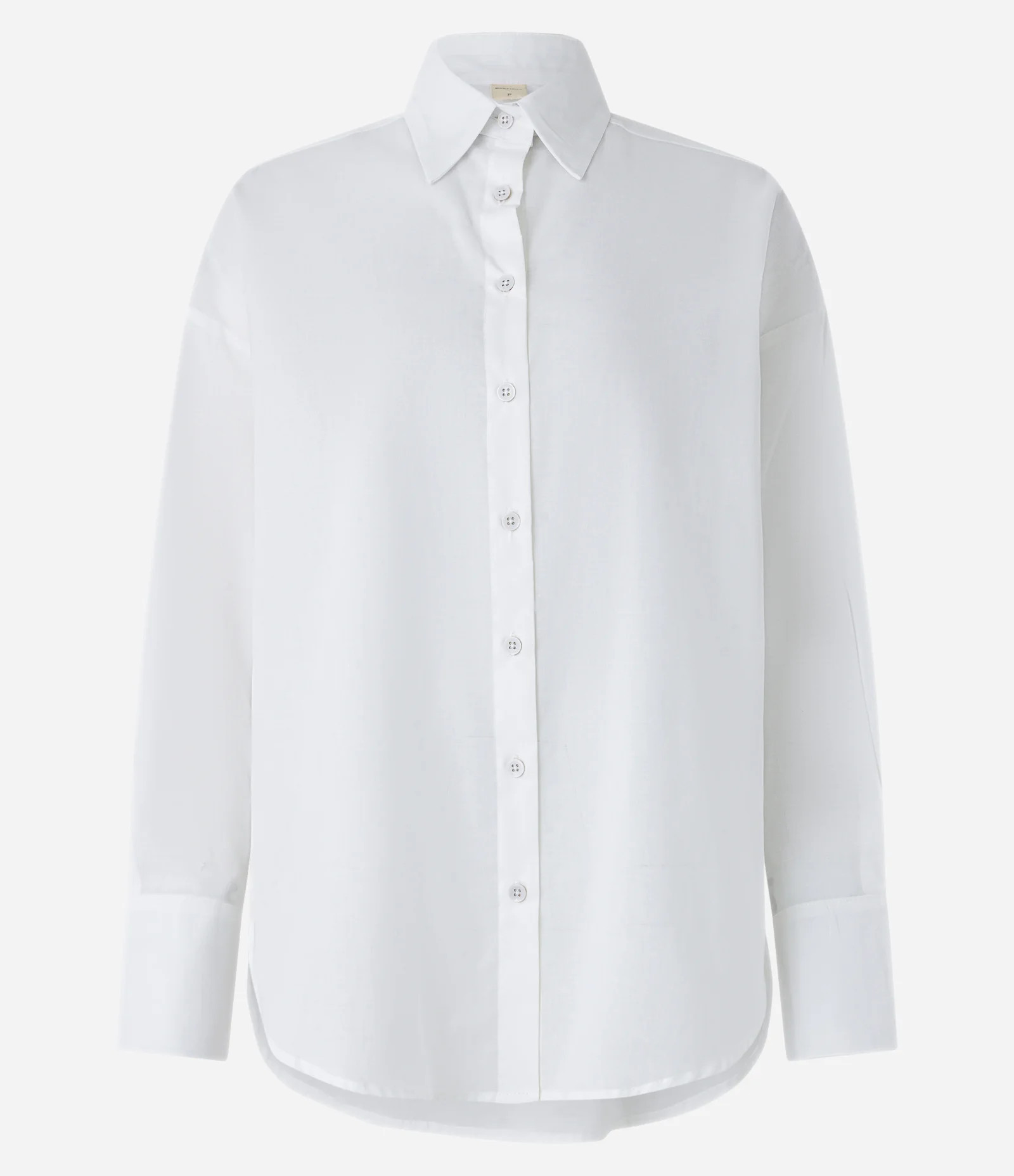 Camisa Oversized Manga Longa em Voal com Punho Largo Azul - Lojas Renner | Renner (BR)