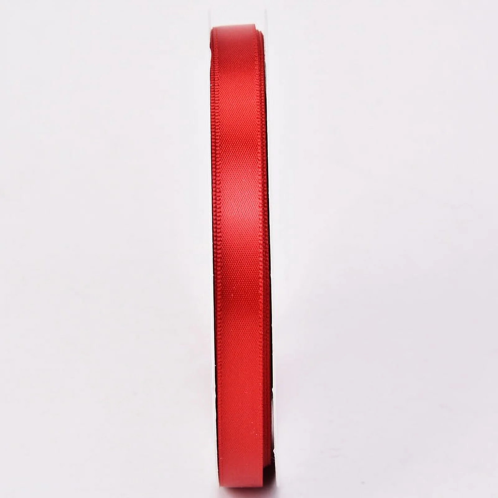 Yama Ribbon, Mega Single Face Satin Ribbon Red 0.375inch x 75 feet | Walmart (US)