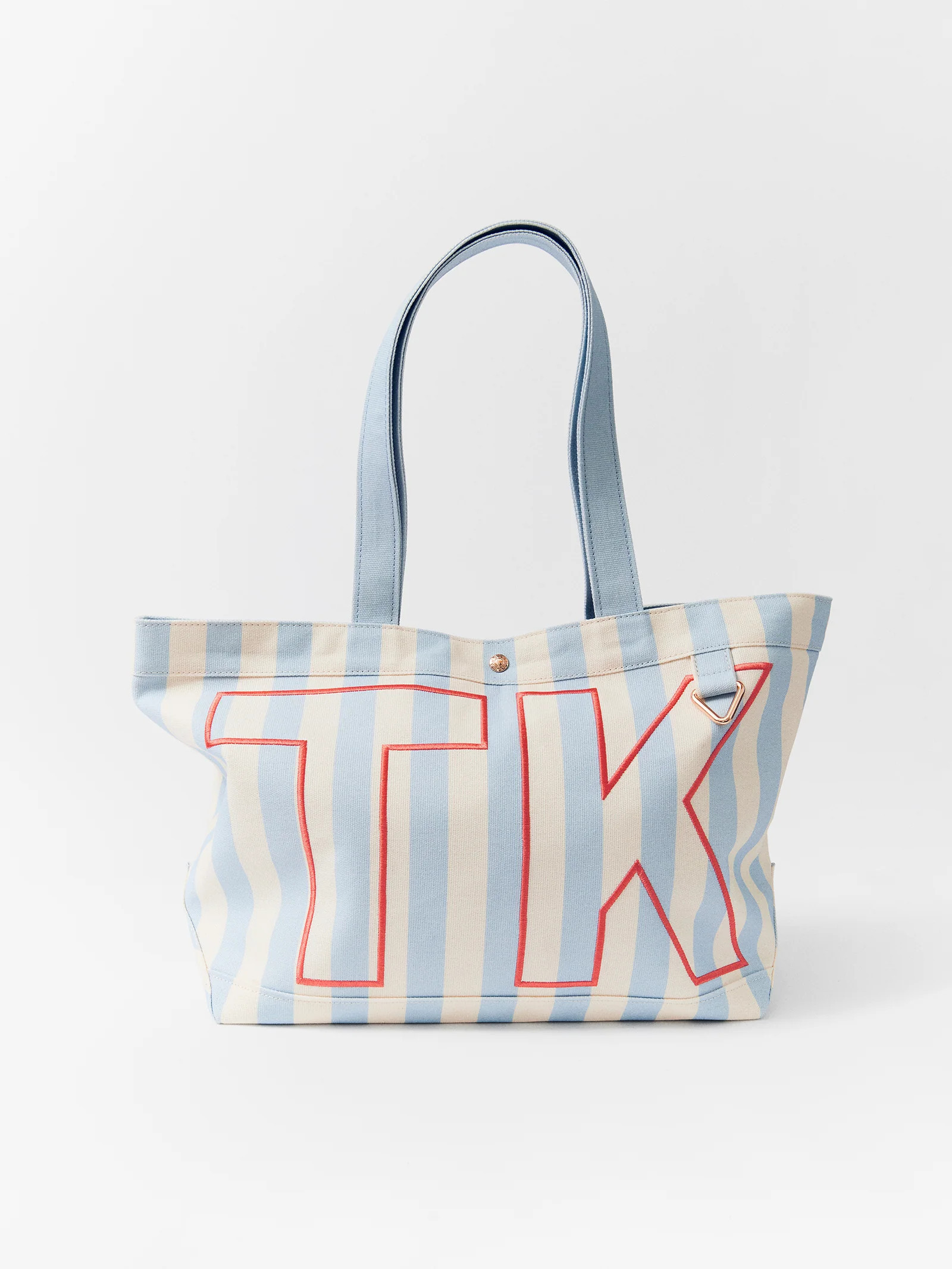 Striped Custom Alpha Tote - Custom Coast - Large | BaubleBar