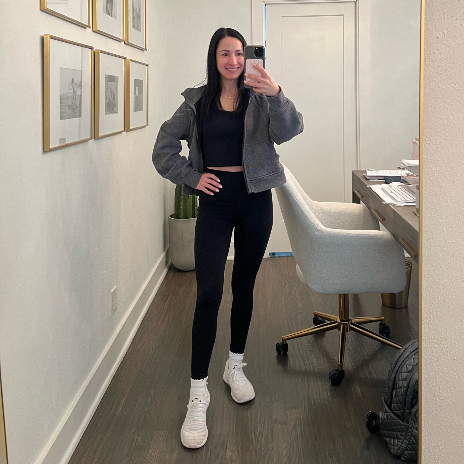 Gym ootd! Forgot how much I love my lululemon full zip scuba hoodie! Wearing xs/s some colors on sale 

#LTKActive #LTKOver40 #LTKFitness