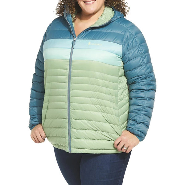 Women's Cotopaxi Puffer Jacket Fuego Medium Blue Spruce/Aspen | Scheels