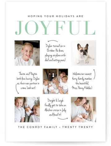 "Holiday Happenings" - Customizable Holiday Photo Cards in Red by Jessica Williams. | Minted