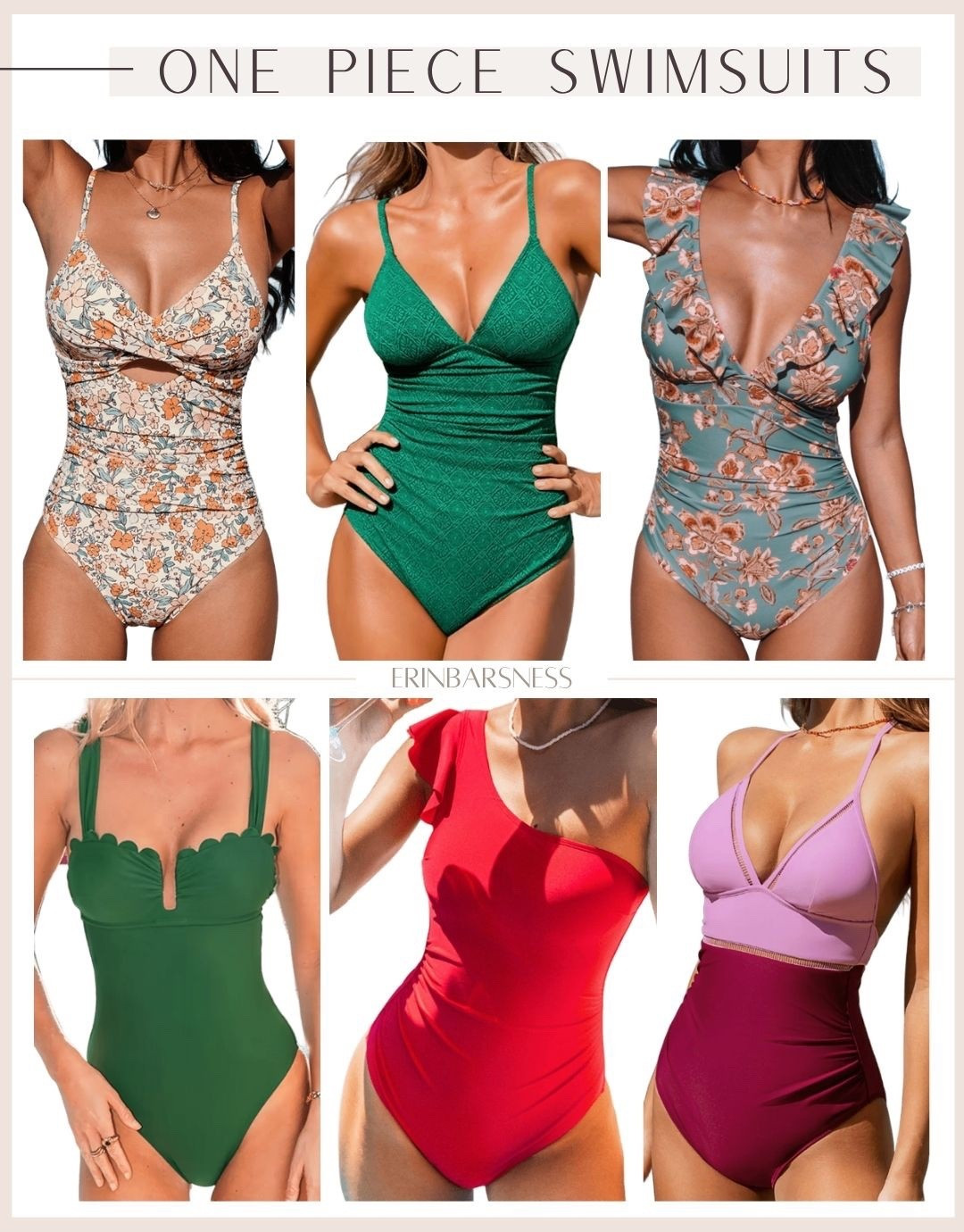 Flattering and quality one piece swimsuits to alternate all summer🤍

#LTKootd #LTKSaleAlert #LTKSwim