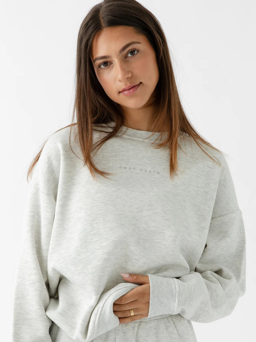 Women's Cityscape Crewneck - Last Chance | Cozy Earth