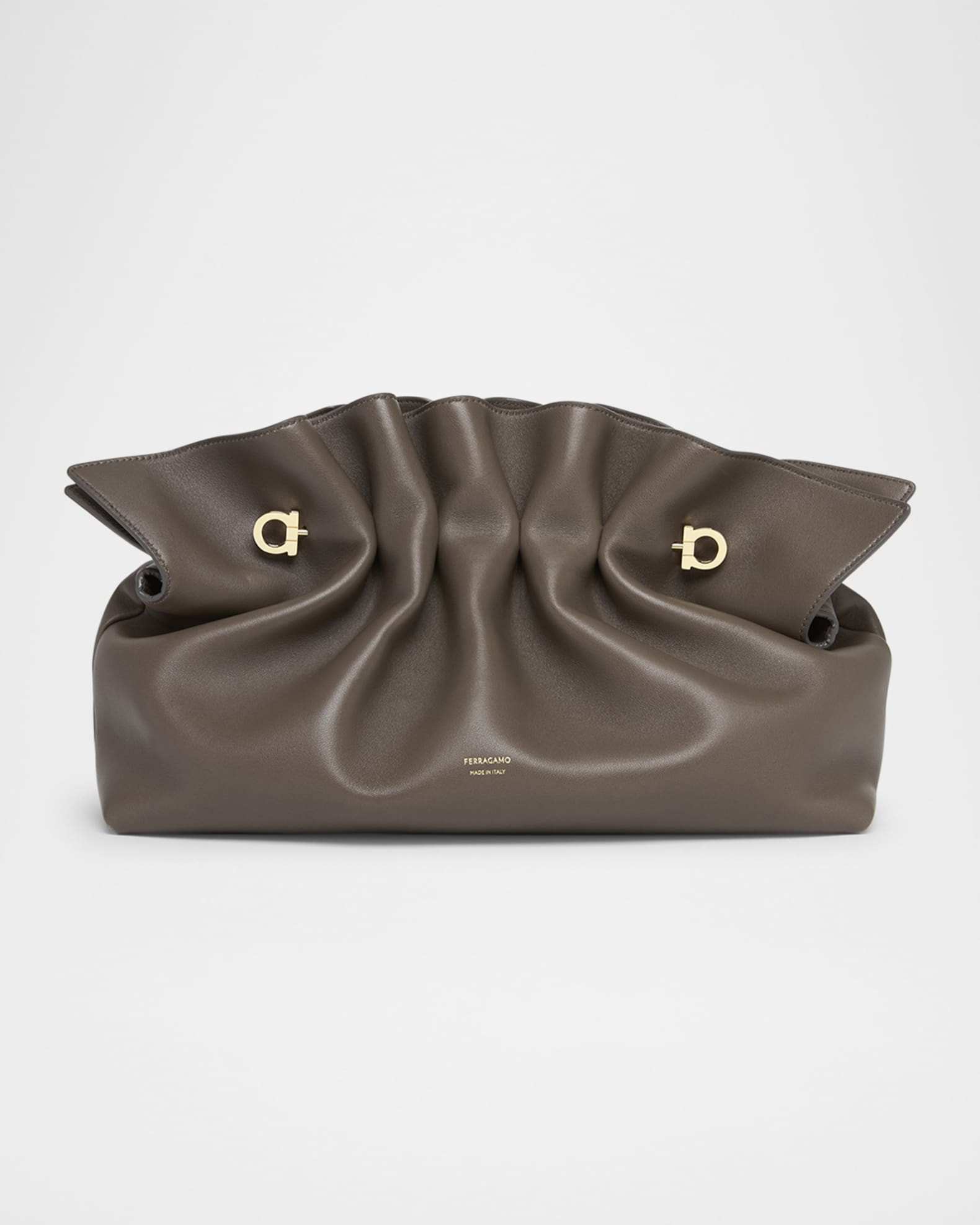 Medium Gancio Piercing Shoulder Bag | Neiman Marcus