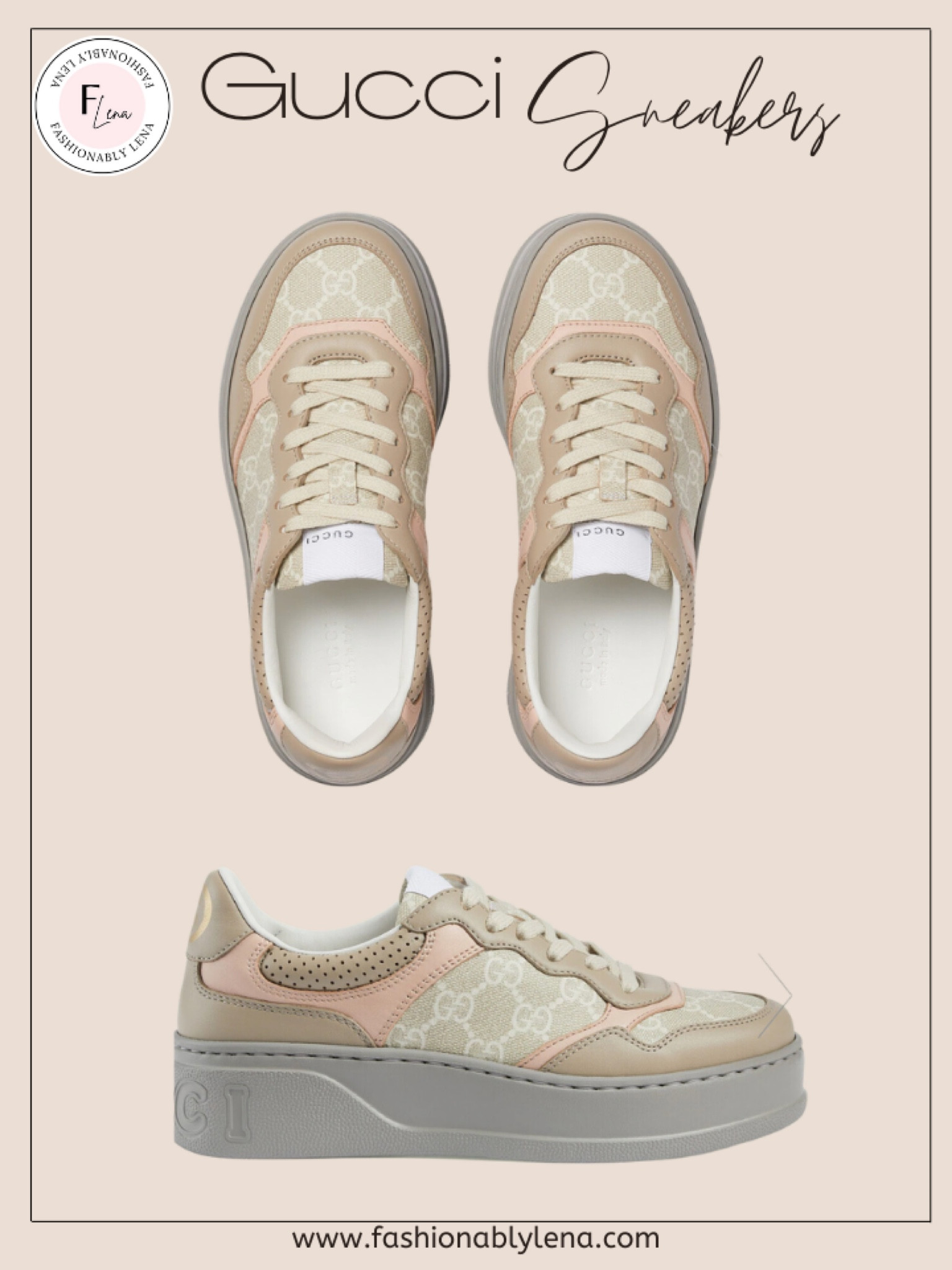 Gucci Sneakers, Gucci neutral sneakers, Designer sneakers, neutral sneakers, white sneakers, beige sneakers, spring sneakers, summer sneakers, women sneakers, trendy sneakers 


#LTKshoecrush #LTKFind #LTKSeasonal