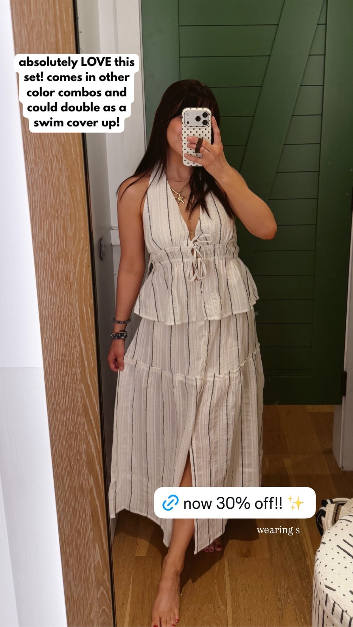 wearing s

#LTKSeasonal #LTKootd #LTKSaleAlert