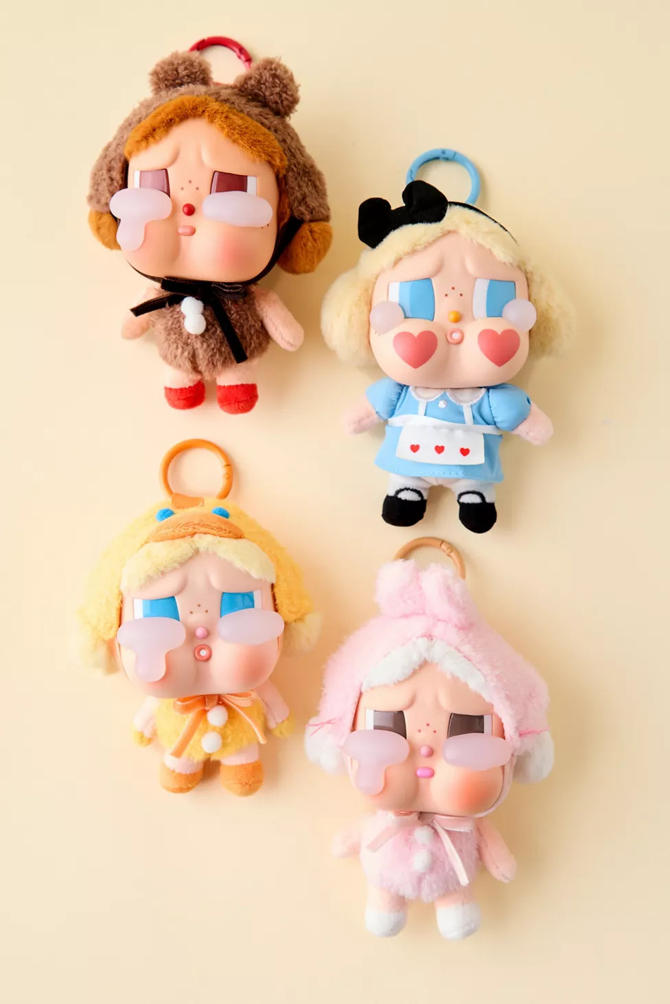 POP MART CRYBABY Crying Again Series Blind Box Keychain | Urban Outfitters (US and RoW)