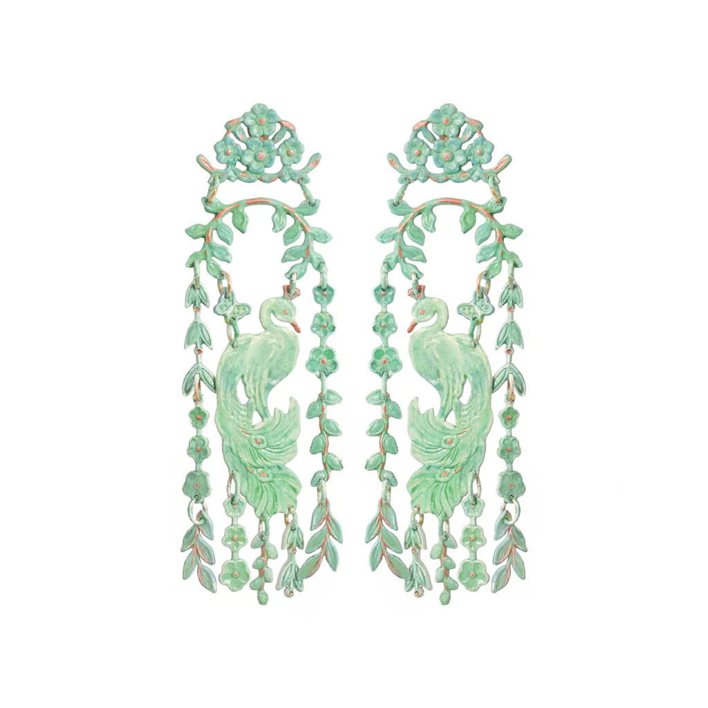 Jade Palace Garden Earrings | Over The Moon
