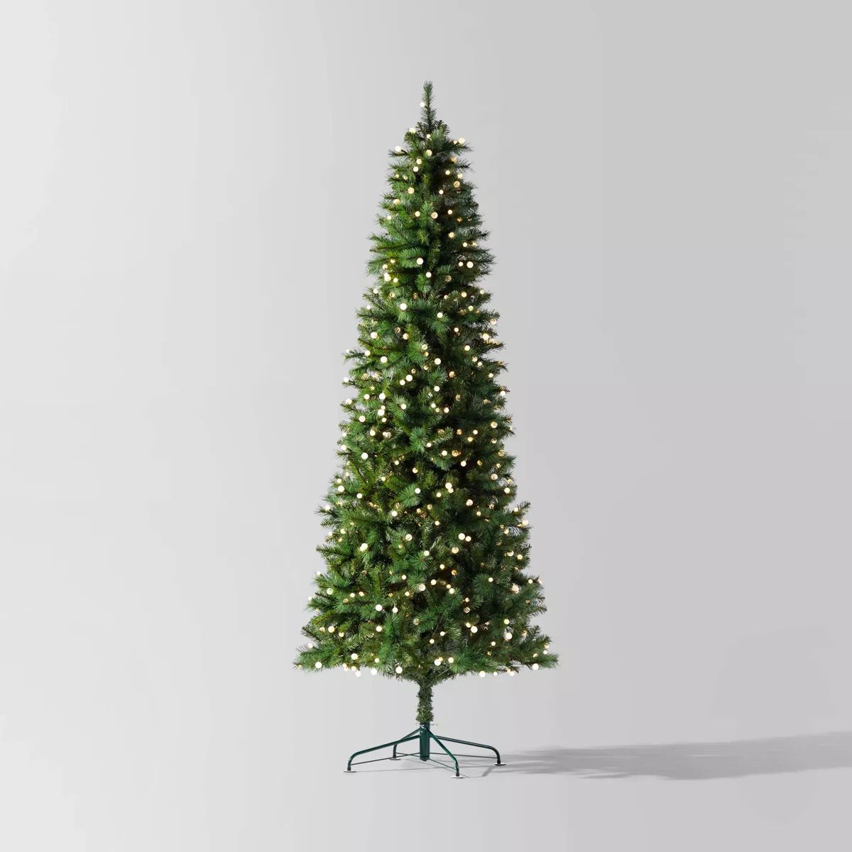 9' Pre-lit LED Frosted Globe Douglas Fir Artificial Christmas Tree Warm White Lights - Wondershop... | Target