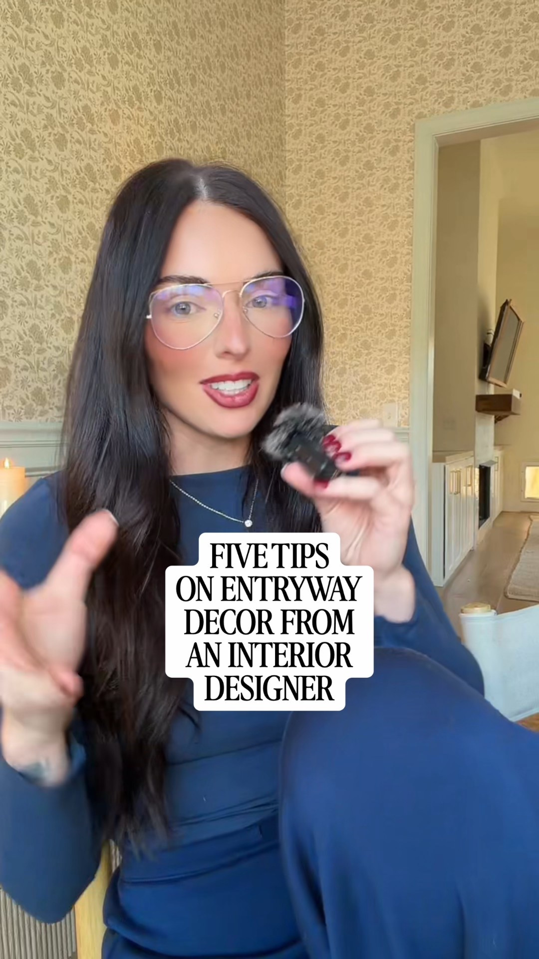 Entryway decor tips from an interior designer who cares about first impressions 🤍

This is the most overlooked space in the house, yet it sets the tone for everything else.
These are my go-to rules I use every single time—whether it’s a tiny foyer or a full grand entry.

Think: layered lighting, intentional storage, real art (not filler), texture, and a mirror that actually works for the space. Function first, but make it beautiful.

If your entry feels “off,” it’s usually missing one of these key elements.

Save this for your next home refresh 