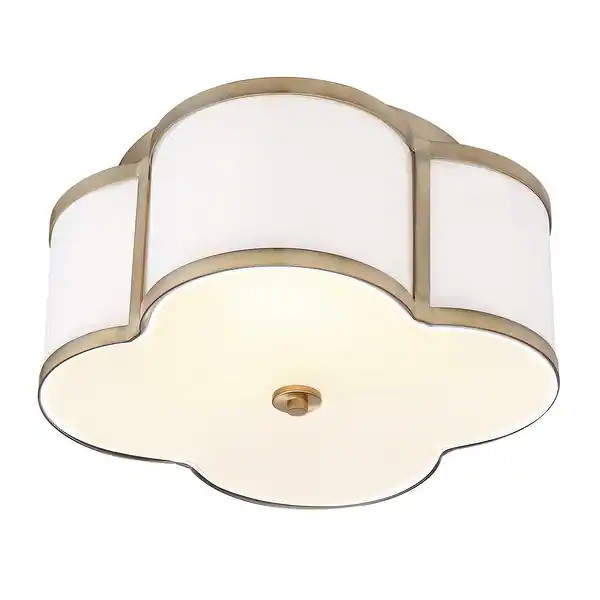 Trade Winds Quatrefoil Ceiling Light - Overstock - 35382654 | Bed Bath & Beyond