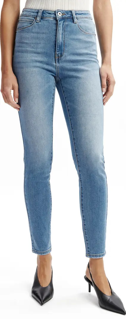 Bardot Khloe High Waist Crop Skinny Jeans | Nordstrom | Nordstrom