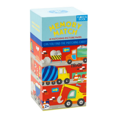 Floss & Rock Construction Memory Match | Well.ca