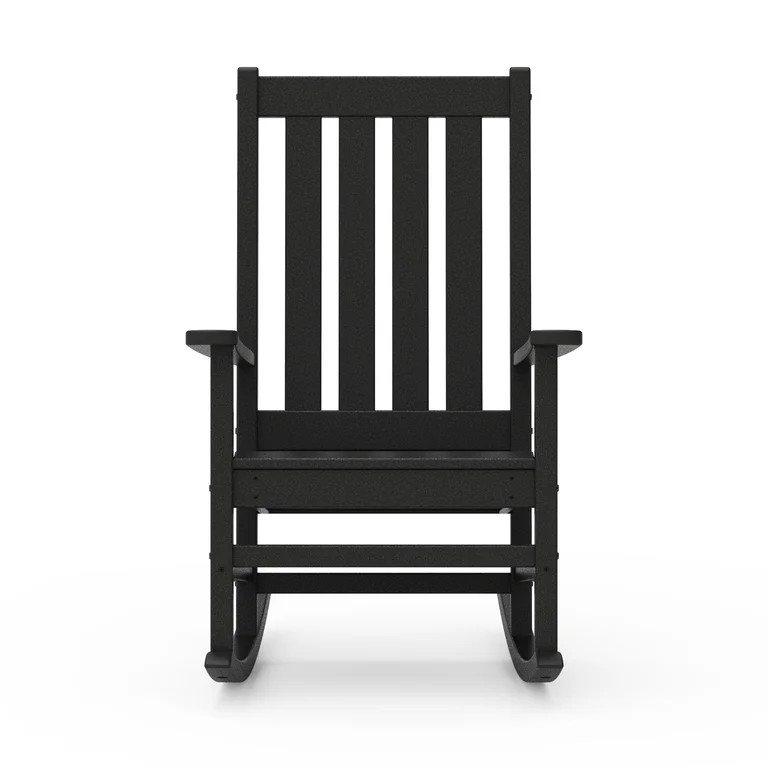 Better Homes & Gardens Southlake Outdoor Rocking Chair, All-Weather HDPE, Patio Seat for Porch, D... | Walmart (US)