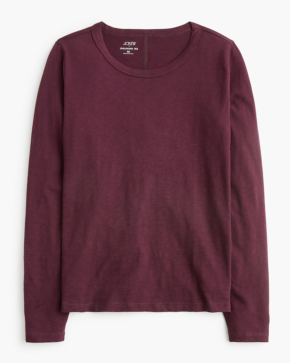 Long-sleeve girlfriend tee | J.Crew Factory