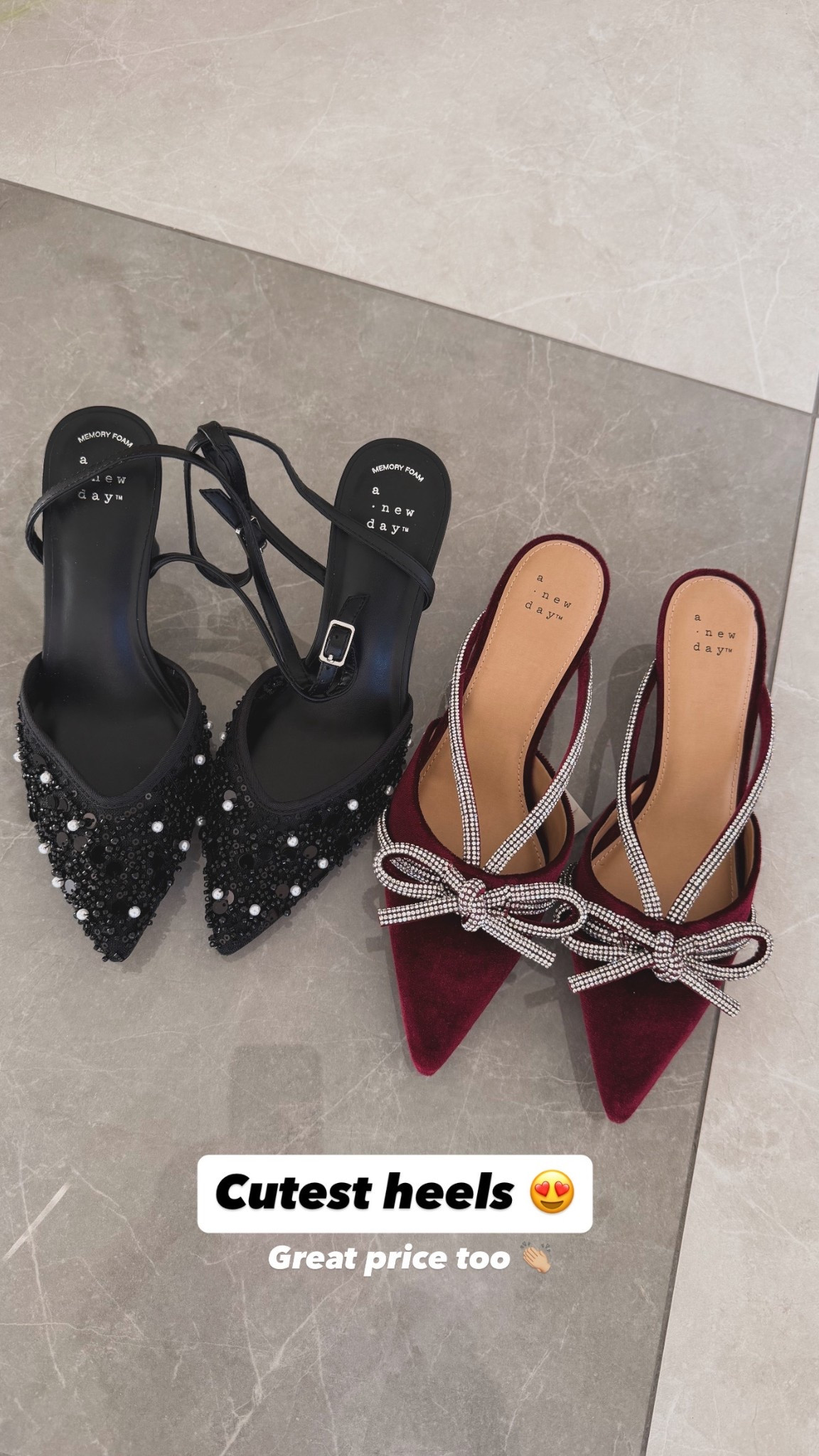 Target heels ✨✨ 

#LTKFindsUnder50 #LTKSeasonal #LTKHoliday