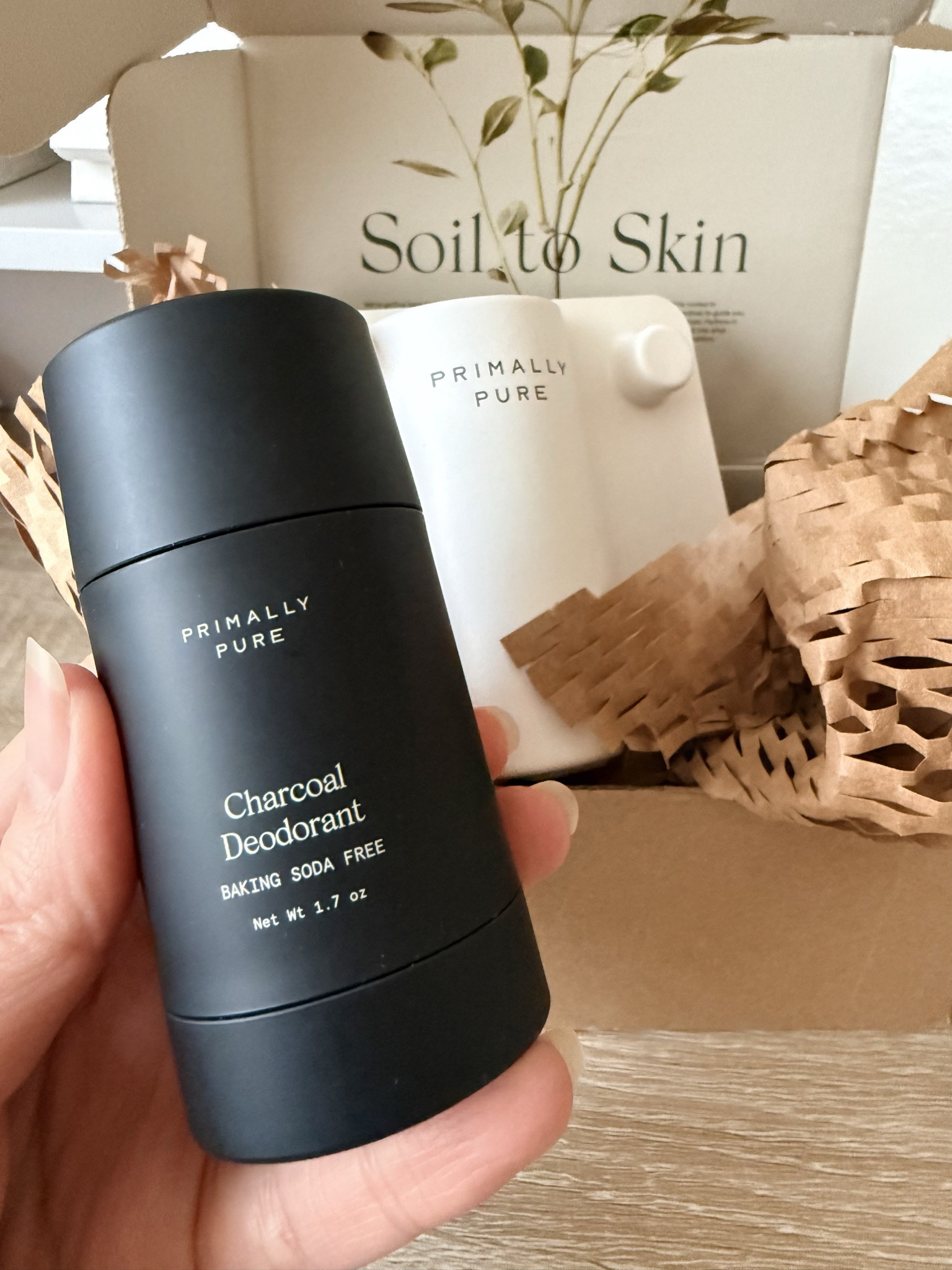 Charcoal Deodorant (Baking Soda Free)
$ 16.00
The Primarily Pure deodorant, a best seller, has a new version that’s baking soda-free, making it suitable for sensitive skin. 

#LTKSeasonal #LTKBeauty #LTKselfcare