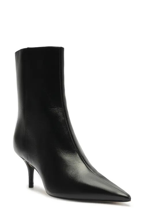 Arezzo Sasha Pointed Toe Boot in Black at Nordstrom, Size 5 | Nordstrom