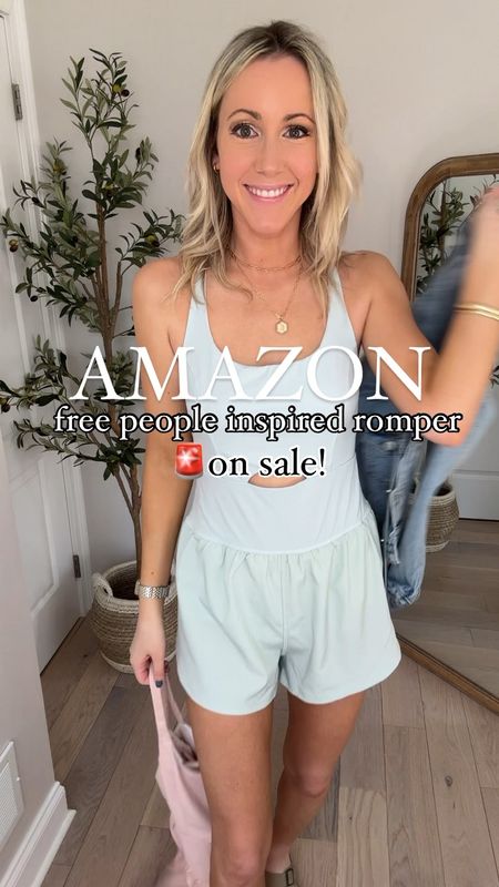 Amazon Free People Inspired Romper 🚨on sale! What I’m wearing to Disney this week!✨

This activewear romper is lightweight and breathable with a built-in liner! Such a great look-for-less! 14 colors! Wearing cyan and light pink in small! Perfect for exercising, errands, and travel!  

Travel outfit, casual style, romper, activewear, platform sneakers, free people look a like, free people look for less, what to wear, how to style, spring outfit ideas, comfy chic outfit, Amazon outfit, Amazon must haves, athleisure style, comfy style, mom outfit, neutral sneakers, easy outfit, affordable fashion, style on a budget 


#LTKsalealert #LTKActive #LTKfindsunder50