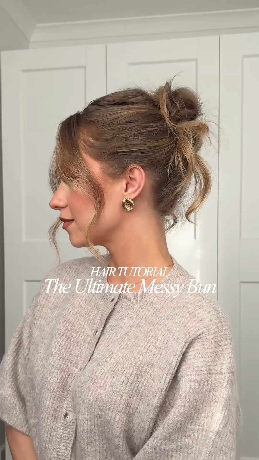 Messy bun tutorial, spring knit, wedding guest hair, greasy hair styles 

#LTKbeauty #LTKuk #LTKwedding