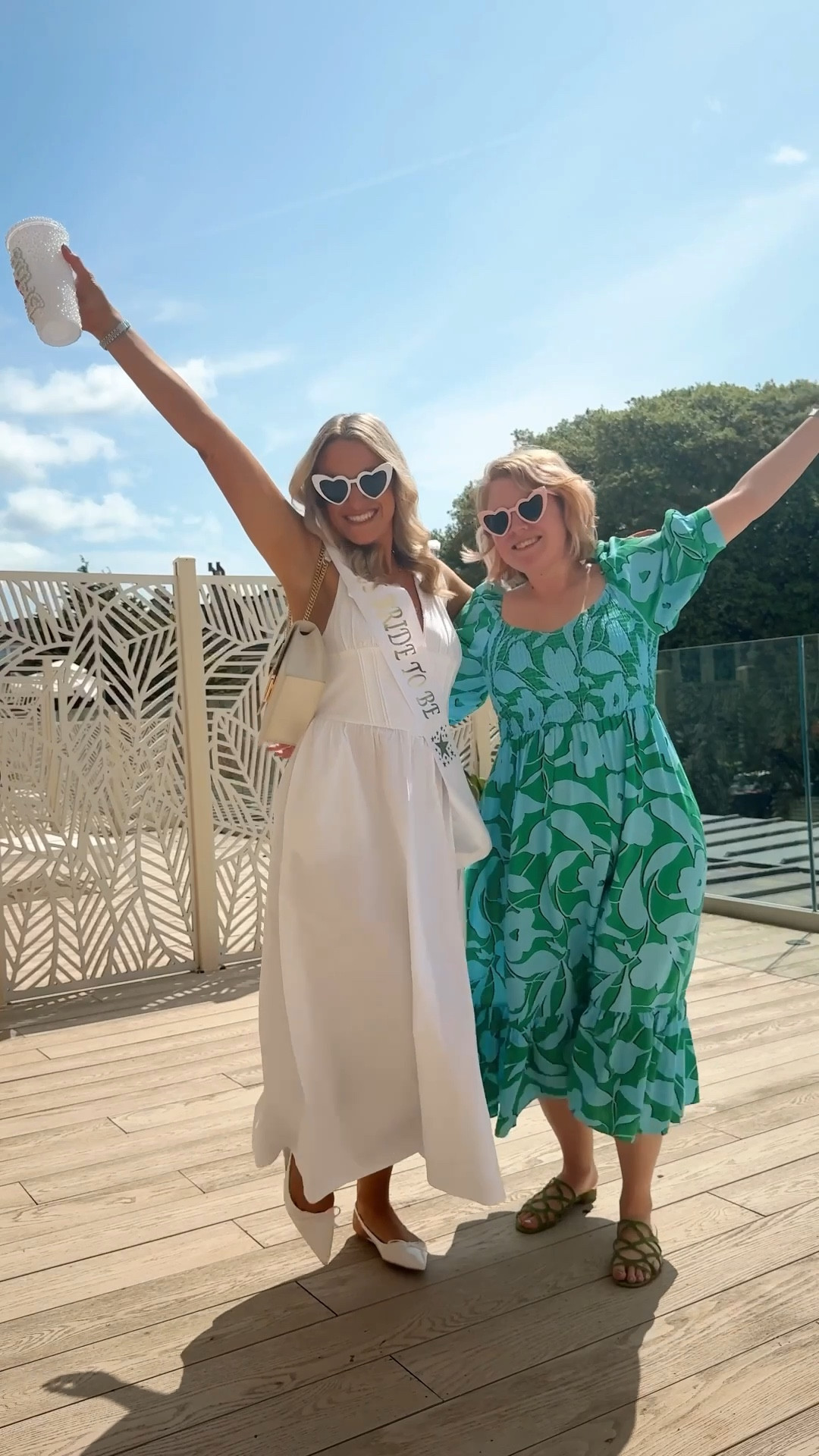 Hen party white summer dress - day 1 outfit 🤍💍✨👰‍♀️ bride to be 

#LTKuk #LTKsummer #LTKwedding