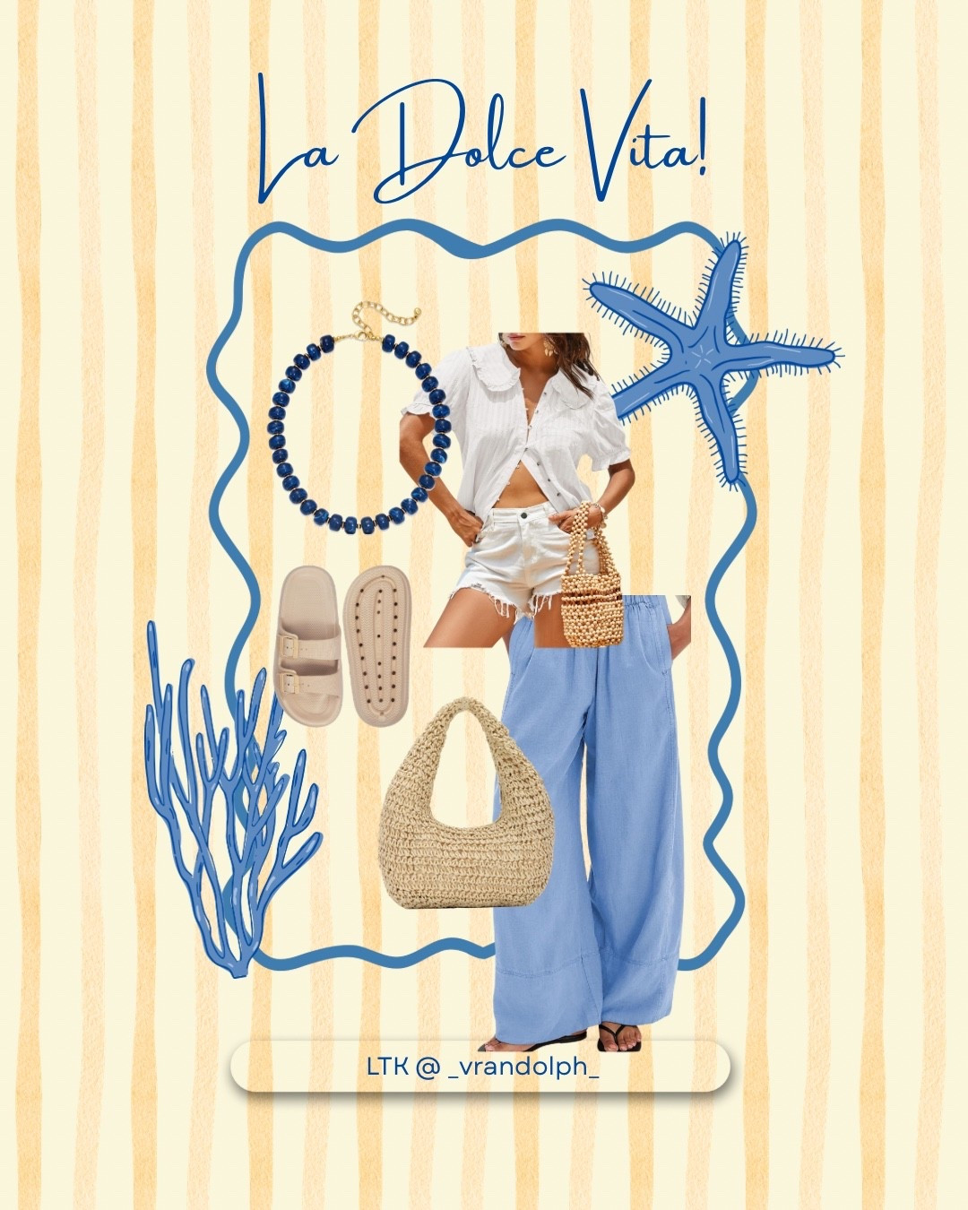 The beach is calling 🐚🩵

#LTKootd #LTKSeasonal #LTKSpringSale