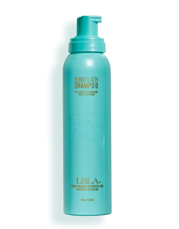 LBLA Bubble Lash Shampoo - Daily Lash Extension Cleanser Lash Bath - Lashbox LA Full Size & Trave... | Amazon (US)